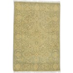 Traditional-Persian/Oriental Hand Knotted Wool Sage 2' x 3' Rug